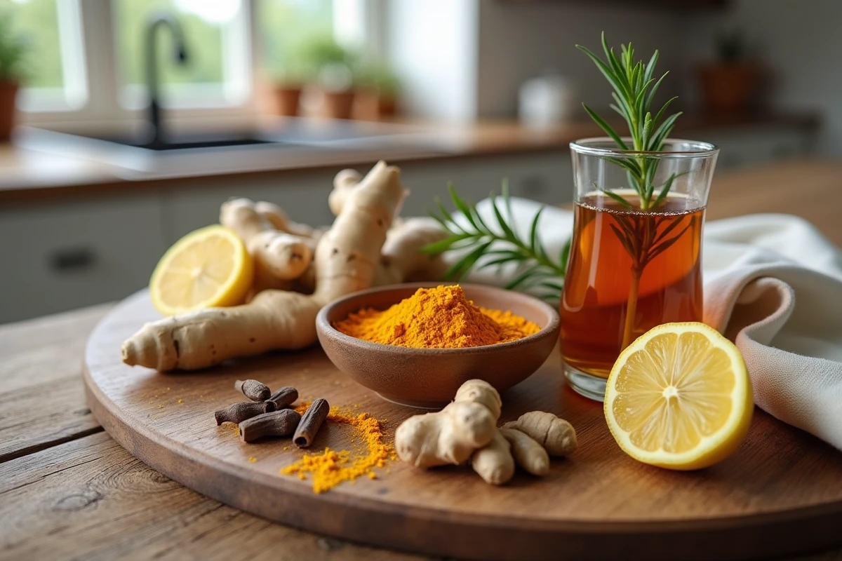 Ingrédients naturels anti-inflammatoires pour soulager l'épine calcanéenne et améliorer la santé intestinale