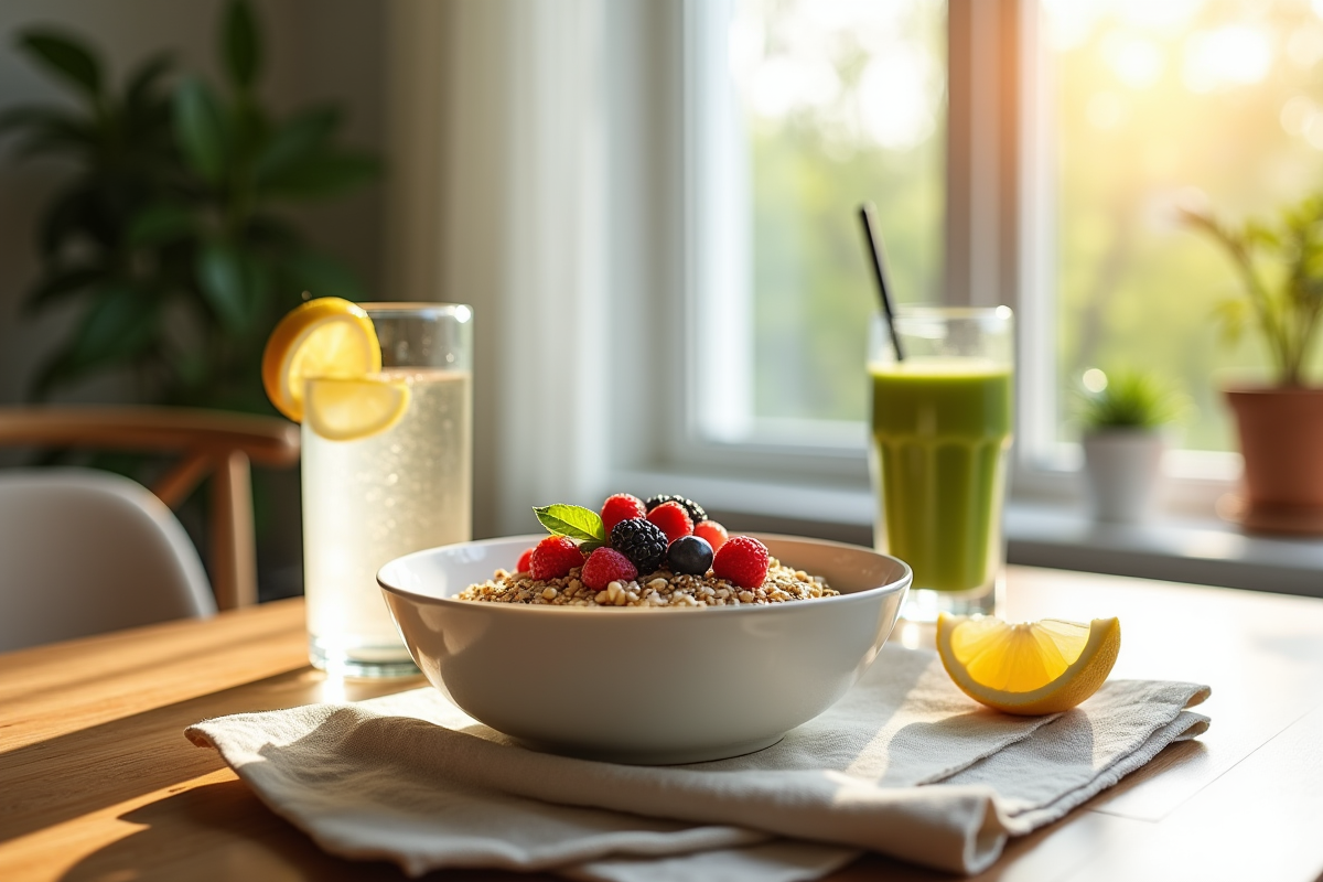 Petit déjeuner optimal pour la perte de poids matinale